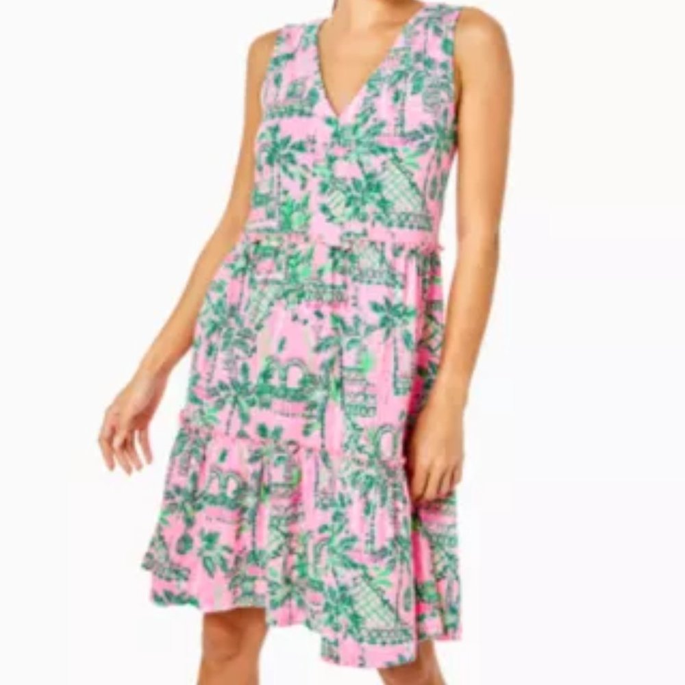 Lilly Pulitzer Lorina Swing Dress in Mandevilla Baby